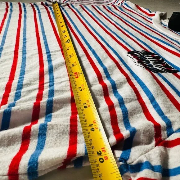 Santa Cruz Skateboards Graphic T-Shirt - Size Medium - Striped - Picture 7 of 8